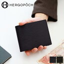 【ケアセット＋選べるノベルティ付】 HERGOPOCH エルゴポック 財布06 Series 06シリーズ ワキシングレザー小銭入れ付き二つ折り財布 06A-SLG-2メンズ 二つ折り ミニマム財布 