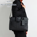 ペッレモルビダ バッグ メンズ 【4/25限定★最大100%ポイントバック】 PELLE MORBIDA ペッレモルビダ バッグCapitano キャピターノ エンボスレザーB4ブリーフケース 1室タイプ（ショルダーベルト付属） PMO-CA013ABKメンズ モルビダ 日本製 仕事用 通勤バッグ