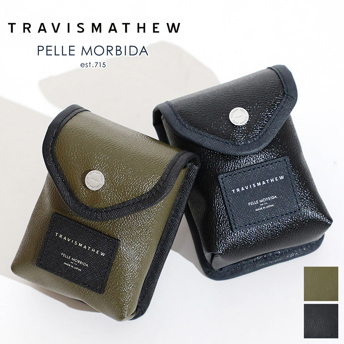  PELLE MORBIDA ペッレモルビダ スコープケースTRAVISMATHEW PREMIUM × PELLE MORBIDAスコープケース PMO-TMPG008メンズ Golf ゴルフ スポーツ スコープホルダー 小物 モルビダ ペレモルビダ トラヴィスマシュー