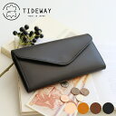 タイドウェイ 革長財布 レディース 【選べるかわいいノベルティ付】 TIDEWAY タイドウェイ 長財布NUME LONG WALLET T2144レディース 財布 小銭入れ付き長財布 日本製 ギフト かわいい おしゃれ プレゼント ブランド