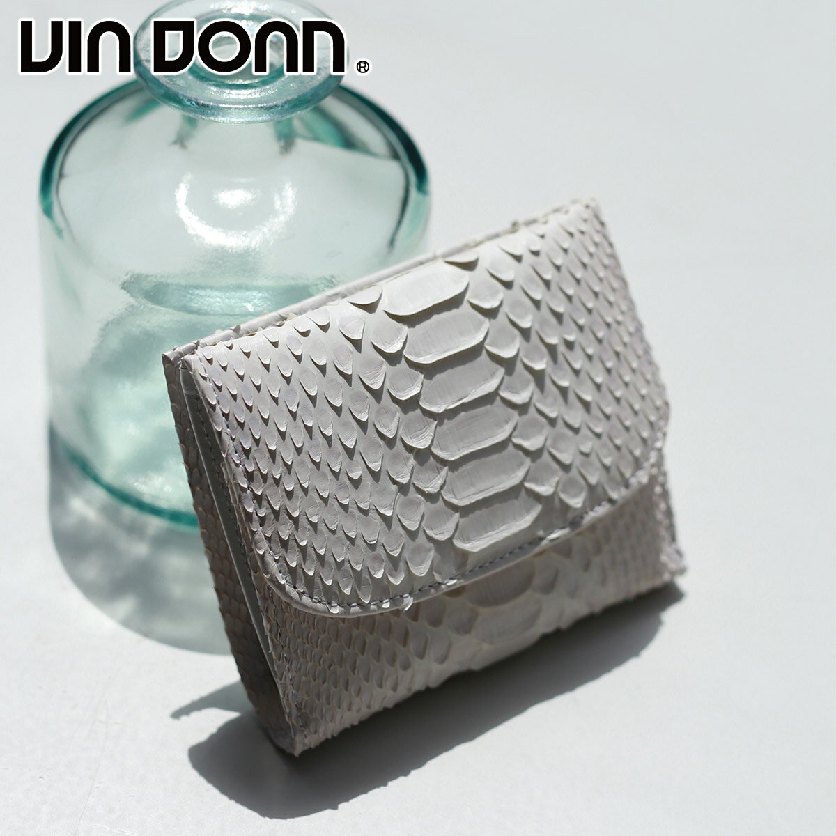 【安心の3年保証&プレゼント付】 VIA DOAN ヴィア ドアン 財布Bran python（ブランパイソン） 小銭入れ..