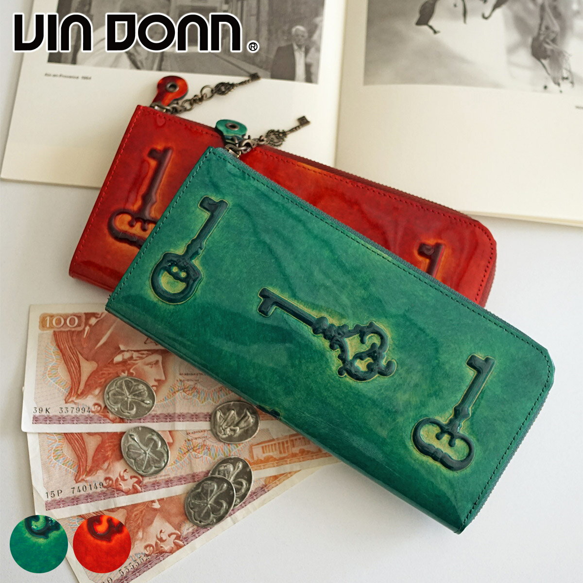 【11/15限定★最大100%ポイントバック】 VIA DOAN ヴィア ドアン 長財布Retro（レトロ） 小銭入れ付き長財布（L字ファスナー式） 731レディース 財布 L字ファスナー 型押し エナメル 日本製 ギフト かわいい おしゃれ プレゼント ブランド