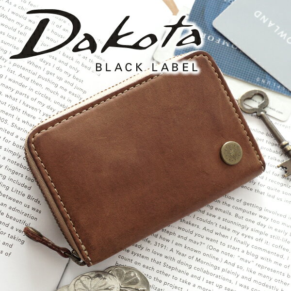 【実用的Wプレゼント付】 Dakota BLACK LABEL ダコタ ブラックレーベル 財布ベルク コインケース（キーホルダー付き） 0623504メンズ 財布 コインケース 小銭入れ キーケース 小物 ギフト プレゼント ブランド