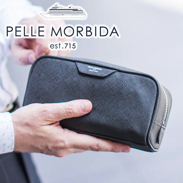  PELLE MORBIDA ペッレモルビダ ポーチCapitano キャピターノ リモンタポーチ（小） PMO-CA111メンズ レディース 小物 ペッレ モルビダ ペレモルビダ 日本製 ギフト ブランド 小物入れ ポシェット