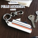 楽天こだわりのブランド Sentire-One【ケアセット＋選べるノベルティ付】 PELLE MORBIDA ペッレモルビダ キーホルダーBarca バルカ エンボスレザーキーホルダー PMO-BAAC011メンズ 小物 ペッレ モルビダ ペレモルビダ 日本製 ブランド