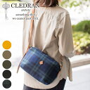 【選べるかわいいノベルティ付】 CLEDRAN クレドラン バッグINNO（インノ） 2WAY ショルダーバッグ CR-CL2039レディース 斜めがけ 日本製 ギフト かわいい おしゃれ プレゼント ブランド チェック柄