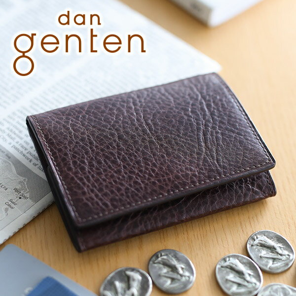 【選べる実用的ノベルティ付】 dan genten ダン ゲンテン 財布Athena（アテナ） カード入れ付きミニ財布 102222メンズ 財布 小銭入れ コインケース カードケース ミニ ミニマム財布 ミニマル財布 コンパクト財布 ブランド