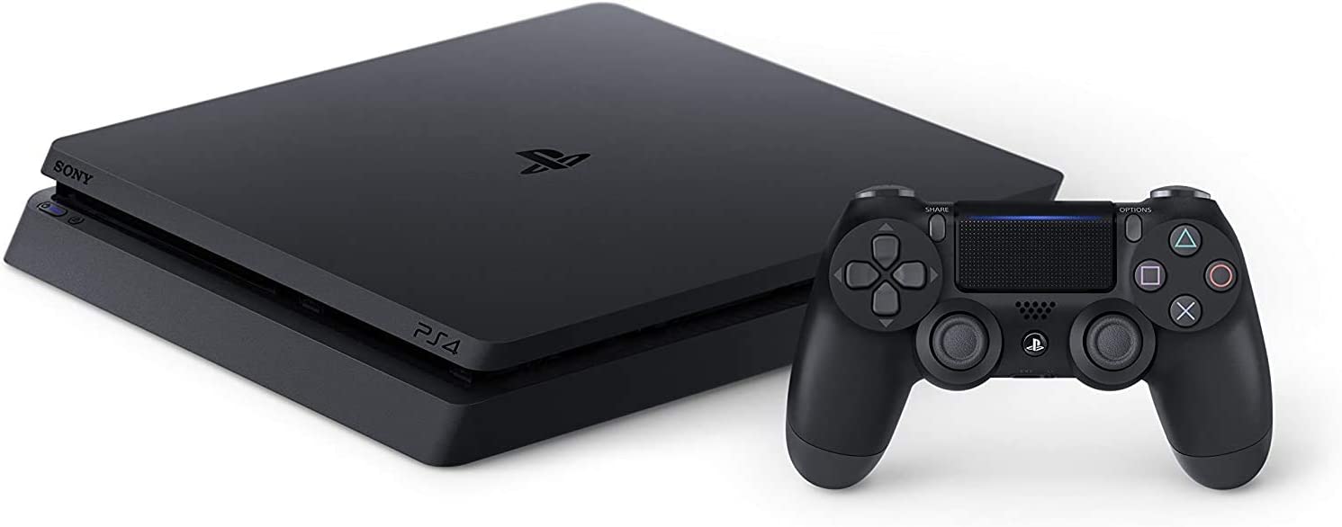 【マラソン期間中ポイント5倍】PlayStation 4 ジェット・ブラック 500GB (CUH-2200AB01)【コントローラー選べる純正4色】