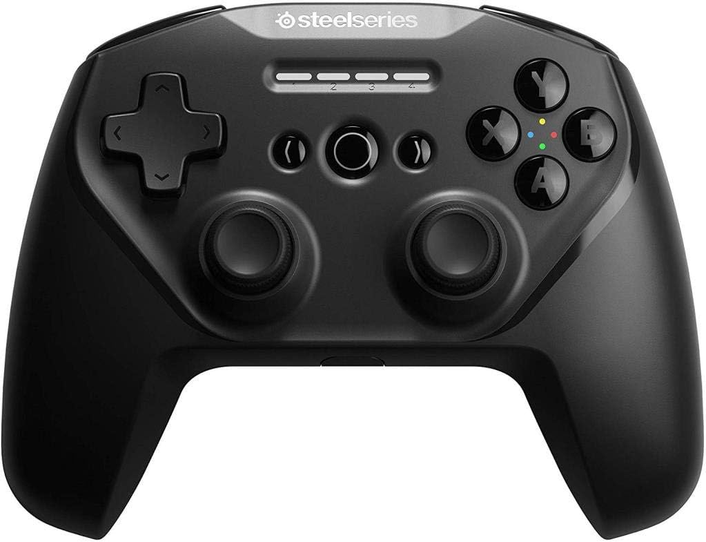 【マラソン期間中ポイント5倍】SteelSeries Windows Android対応 Bluetooth 2.4Ghz デュアルワイヤレス ゲームコントローラー SteelSeries Stratus Duo 69075【国内正規品】