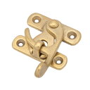 SENWA 日本製 真鍮無垢 スイングロック カバン用引っ掛け金具 レザークラフト バッグ用留め具 ハンドメイドパーツ