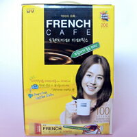 フレンチカフェ　カフェミックス100本入【韓国コーヒー/maxim/インスタントコーヒー】