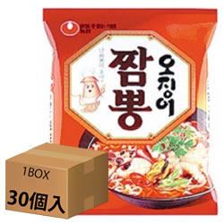 イカチャンポンラーメン1箱40個入（韓国食品、麺類、インスタントラーメン）