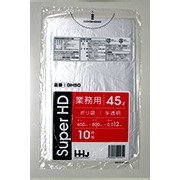 [3ケースから送料無料][事業者限定]ポリ袋 KH58　半透明[45L][0.012mm][50枚×30冊][ハウスホールドジャ..