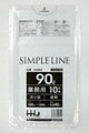 [3ケース入送料無料]ポリ袋 GM94　半透明[90L][0.040mm][10枚×30冊入×3ケースセット][LLDPE+メタロセン配合][ハウスホールドジャパン正規代理店][事業者限定]