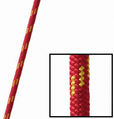 TOWA【入数：90m】アクセサリーコード【7mm】レッド/イエロー(引張強度1044kgf)