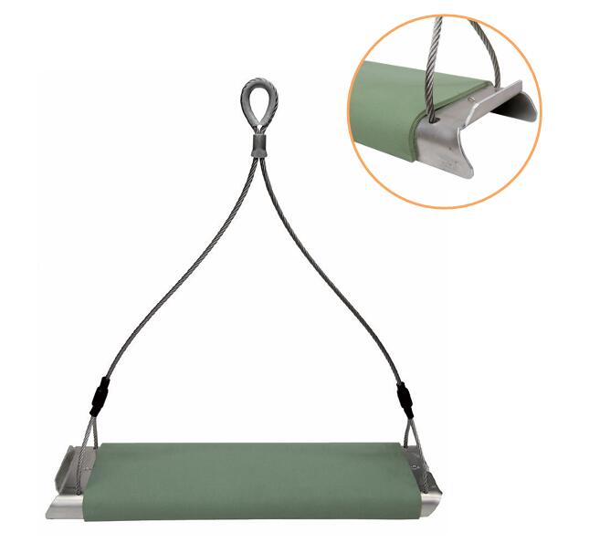 TOWA　アルミブランコ(キャメル)MZBB02（ステンレスワイヤー）55×15cm《TOWA正規代理店》[事業者限定]..