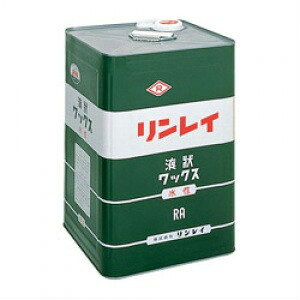 商品説明 メーカー 株式会社リンレイ 商品名 RA　 内容量 18L 成　分 天然ロウ、アルカリ可溶性樹脂、界面活性剤 用　途 ビニル系床タイル、ビニル系床シート、その他の化学床材　 特　長 ■ホコリや汚れから床材をまもる化学床用の水性ワックスです。 ■天然ロウを主成分としていますので、深みのあるツヤが得られます。 ■ビニル系床タイル、ゴム床タイルなどに適します。 ※こちらの商品はメーカーからの直送品のため 代引不可・返品不可の商品となります。 あらかじめご了承ください。 また、メーカー便での直送のため、日時の指定はできません。◎水性ワックス