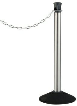 チェーンスタンド　アルミチェーン[チェーン内蔵式][屋外対応][JAN4904771113623]《テラモト正規代理店》●お客様組立商品[事業者限定]