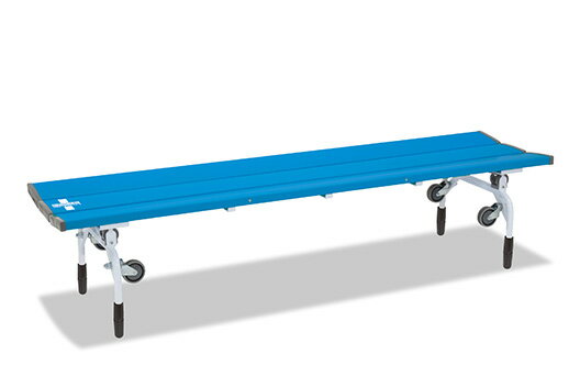 ●送料無料レスキューベンチ[カラー：ブルー][JAN4904771775401]要救護者を固定するベルト付要救護者を..