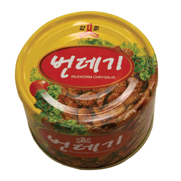 (06710)サンミ ポンテギ缶詰　（さなぎ）　130g加工食品/缶詰/即席食品 【韓国食品・韓国料理・韓国食材・おかず】【韓国お土産・輸入食品・非常食・激安】