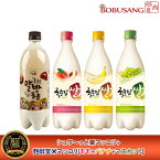 韓国お酒 マッコリ 飲み比べセット【シュワ～っと栗マッコリ+麹醇堂 米マッコリ（モモ+バナナ+マスカット）】750mlx4本セット★ 女子会 韓国酒 韓国伝統酒 韓国食品 韓国料理 韓国食材 韓国お土産 輸入食品 韓国酒 激安 あす楽