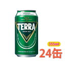 ※未成年者の飲酒は法律で禁止されています。 ※未成年者への酒類の販売はいたしません。 ※商品入荷によって商品パッケージが変わる場合がございます。 予めご了承ください。 商品説明 商品名 【JINRO】TERRA ビール (缶) 内容量 355ml x 24缶 / アルコール：4.6% 原材料 清浄麦芽100％、リアル炭酸100％使用精製水、麦芽（豪州産100％）、澱粉（ロシア・ハンガリー・セルビア産）、ホープ（ドイツ・アメリカ産）、酸度調節剤、酵素、栄養強化剤 保存方法 直射日光及び高温の場所を避けて常温又は冷蔵保管して下さい。 生産国 韓国 製品特徴 TERRAは、空気がキレイな国ランキングNo.1のオーストラリアで育ったキレイな麦芽と発酵工程でしか得られないリアル炭酸を100％使い、泡は稠密で、炭酸は長持ちします。 韓国レギュラーラガーで初めてグリーンボトルを採用し、トルネードパターンにより目で楽しむ清涼感を実現しました。 地下150mから汲み上げた天然水を使用し、苦味を抑えたスッキリとした味わいは、 韓国料理はもちろん、苦味の巣良い料理から薄い味付けの料理まで、相性が良い幅広いビールです。【JINRO】TERRA ビール (缶) 24缶セット