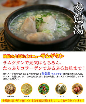 (13851)【あす楽】【参鶏湯】ファイン参鶏湯 800g 加工食品 缶詰 即席食品 【韓国食品・韓国料理・韓国食材・おかず】【サムゲタン】 花粉症対策やデトックス効果も高いなつめ入り