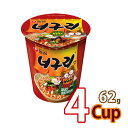 農心】ノグリ カップ麺 62gx4個 ★  ■韓国食品 輸入食品 韓国食材 韓国料理 韓国お土産 韓国ラーメン 非常食 乾麺 インスタントラーメン ラーメン 激安(01046x4)【