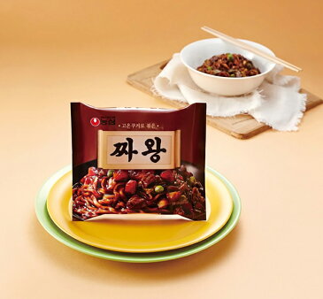 (01010)【農心】チャ王 134g x 1個 チャジャン麺 食品 チャワン ジャージャー麺 ノンシム 【韓国ラーメン】 ★★