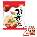 【八道】ココ麺 120gx2袋 ★ 韓国ラーメン インスタントラーメン コッコメン ココメン 白いスープ (韓国風チキンラーメン) 【ピリ辛】(01641x2)【S】