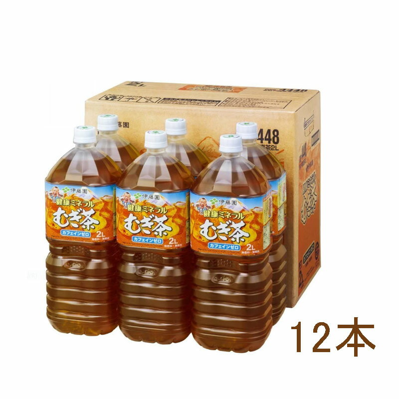 伊藤園 健康ミネラルむぎ茶 ペットボトル (2L×6本入り)×2箱 熱中症対策 お水 ソフトドリンク 水分補給 夏対策 お水 飲料 健康飲料 日本製 お茶 お茶飲料 大容量【あす楽】（08110x12）