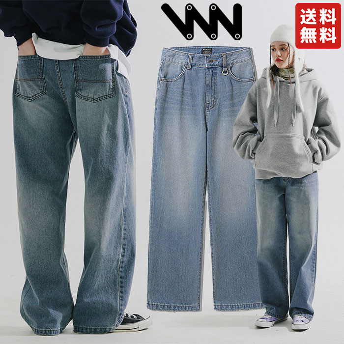 【正規品】 WV PROJECT デニム ジーンズ Guide Washing Denim Pants JNLP7650 ☆ レディース メンズ ユニセックス カジュアル オーバー..