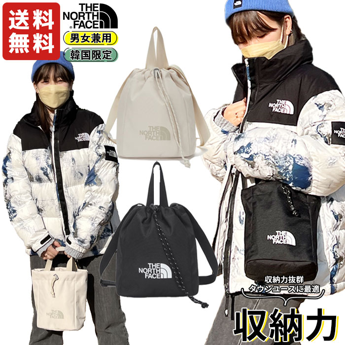 ★150時間限定!!10％OFF★THE NORTH FACE / WL BUCKET BAG MINI NN2PP51 ロゴ ショルダーバッグ バッグ 巾着 巾着バッグ バケツ ミニ 韓国ファッション カジュアル 韓国限定 WHITE LABEL 韓国 ノースフェイス ホワイトレーベル【韓国発送/海外通販/関税込】