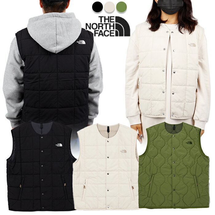 ザ・ノース・フェイス ダウンベスト レディース 【正規品】 THE NORTH FACE ベスト ダウンベスト CAMPER V VEST NV3NP68 ☆ アウター シンプル ロゴ 韓国ファッション カジュアル デイリー ダウン スナップボタン レディース メンズ 韓国 人気 韓国ファッション ノースフェイス 【韓国発送/海外通販/関税込/送料無料】