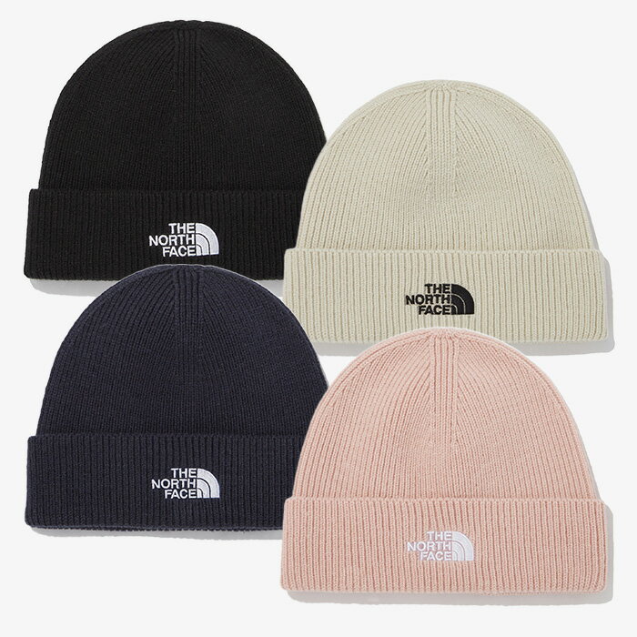 【正規品】 THE NORTH FACE ビーニー ミッド丈 TNF MID BEANIE NE3BP51 ☆ ロゴ刺繍 伸縮 ベーシック 春 秋 冬 シンプル カジュアル アウトドア メンズ レディース 韓国ファッション ノースフェイス 【韓国発送/海外通販/関税込/送料無料】 1