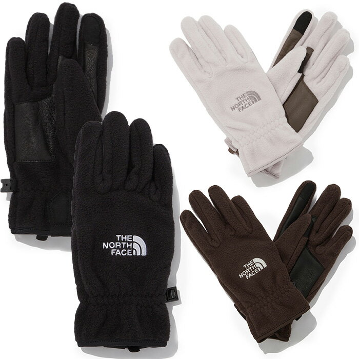 【正規品】 THE NORTH FACE 手袋 フリース UNI FLEECE GLOVE NJ3GP55 ☆ スマートタッチ スマホ対応 軽量 保温 レディース メンズ カジュアル ストリート シンプル 春 秋 冬 大人気 韓国ファッション ノースフェイス 【韓国発送/海外通販/関税込/送料無料】