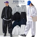 【正規品】PERSTEP トレーナー スウェット セットアップ Mile Half Neck Sweatshirt Pants BJMT4510 DELP4444 ☆ コットン 裏起毛 メンズ レディース オーバーフィット 韓国ファッション 韓国ブランド パーステップ【韓国発送/海外通販/関税込/送料無料】