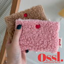 【正規品】 Ossl カードケース もこもこ Ossl Handmade Fleece Card Case ☆ ハンドメイド ケース 定期入れ パスケース 財布...