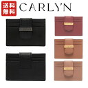 【正規品/送料無料】CARLYN / Newhester Flat wallet 財布 ウォレット レディース シンプル 牛革 レザー ストリート カジュアル カード財布 ミニ財布 名刺入れ ロゴ 無地 韓国ファッション オールシーズン 春 夏 秋 冬【韓国発送/海外通販/関税込】