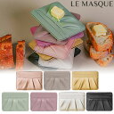 ＼期間限定10%OFF＆クーポン発行／ LE MASQUE カードケース レザー Dough flat business card holder wallet ☆ カード財布 名刺入れ ウォレット コンパクト レディース シンプル ロゴ 牛革 韓国 大人気 韓国ブランド 韓国ファッション ルマスク 【正規品/送料無料】