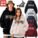 【正規品】 TWN パーカー ゆったり Paperbird Hoodie HHHD3542 ☆ 起毛 フーディ 折鶴 オーバーフィット カジュアル ストリート メンズ レディース 韓国 人気 韓国ファッション 韓国ブランド ティーダブリュエヌ 【韓国発送/海外通販/関税込/送料無料】