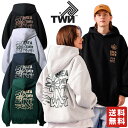 【正規品】 TWN パーカー ゆったり Breather Hoodie HHHD3536 ☆ 起毛 フーディ フラワー オーバーフィット カジュアル ストリート メンズ レディース 韓国 人気 韓国ファッション 韓国ブランド ティーダブリュエヌ 【韓国発送/海外通販/関税込/送料無料】