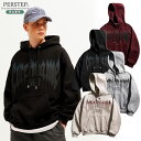 【購入特典Tシャツ付き!】 PERSTEP パーカー フーディ Cored Name Hoodie BJHD4612 ☆ コットン トレーナー 長袖 フード テ...