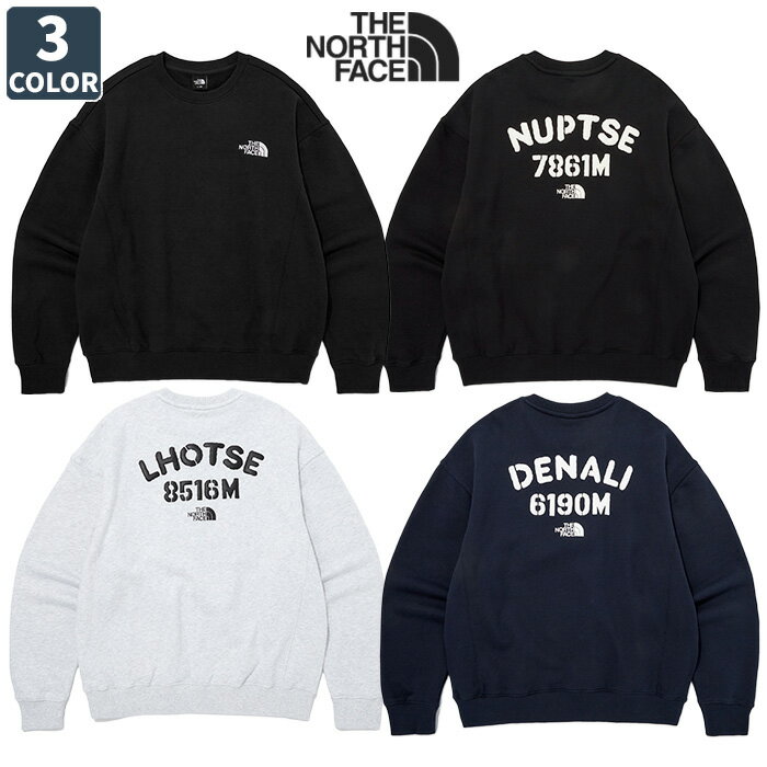 ザ・ノース・フェイス トレーナー メンズ ＼期間限定10%OFF＆クーポン発行／ THE NORTH FACE トレーナー オーバーフィット M'S MOUNTAIN PEAK SWEATSHIRTS NM5MQ03 ☆ プルオーバー メンズ スウェット ベーシック アウトドア 日常生活 デイリー 韓国 ノースフェイス 【韓国発送/海外通販/関税込/送料無料】