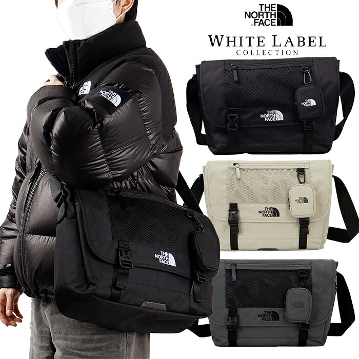 ザ・ノース・フェイス メッセンジャーバッグ メンズ 【正規品】 THE NORTH FACE メッセンジャーバッグ ショルダーバッグ SUPER MESSENGER BAG L NN2PQ00 ☆ ロゴ バッグ クロスバッグ カジュアル ストリート シンプル スポーティ ファスナー 韓国ファッション 韓国 ノースフェイス 【韓国発送/海外通販/関税込/送料無料】