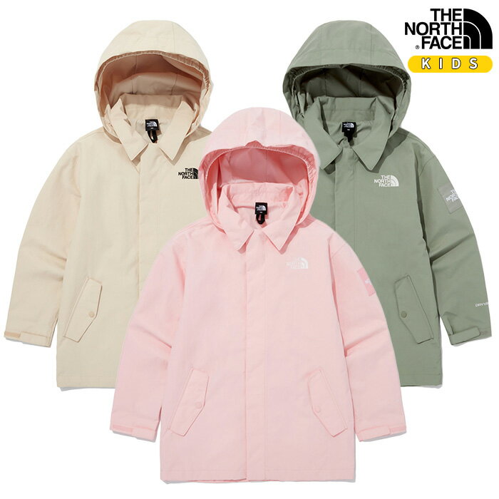 楽天DOOR SEOUL【正規品】 THE NORTH FACE ジャケット K'S COBIN JACKET NJ2HQ01 ☆ キッズ ジャンパー パーカー 春 秋 冬 シンプル カジュアル アウトドア 女の子 男の子 韓国ファッション ノースフェイス 【韓国発送/海外通販/関税込/送料無料】