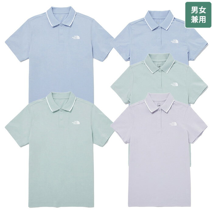 ザ・ノース・フェイス ポロシャツ メンズ 【正規品】 THE NORTH FACE 半袖 ポロシャツ ALL DAY S/S POLO NT7PQ03 ☆ メンズ レディース ユニセックス 男女兼用 伸縮性 ロゴ シンプル デイリー 韓国ファッション ノースフェイス 【韓国発送/海外通販/関税込/送料無料】