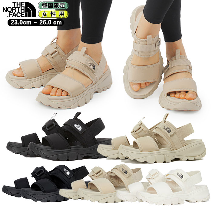 ザ・ノース・フェイス サンダル レディース 【正規品】 THE NORTH FACE サンダル チャンキー HEXA LUX SANDAL NS98P31 NS98Q14 ☆ 靴 オールシーズン ベルクロ フィット感 調整可能 アウトドア カジュアル レディース ユニセックス韓国 ノースフェイス 【韓国発送/海外通販/関税込/送料無料】