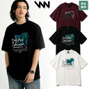 楽天DOOR SEOUL【正規品】 WV PROJECT Tシャツ ゆったり Hobby horse 1/2 sleeve t-shirts JIST7713 ☆ オーバーフィット シンプル カジュアル ストリート シンプル レディース メンズ 韓国ファッション 韓国ブランド ダブリューブイプロジェクト 【韓国発送/海外通販/関税込/送料無料】