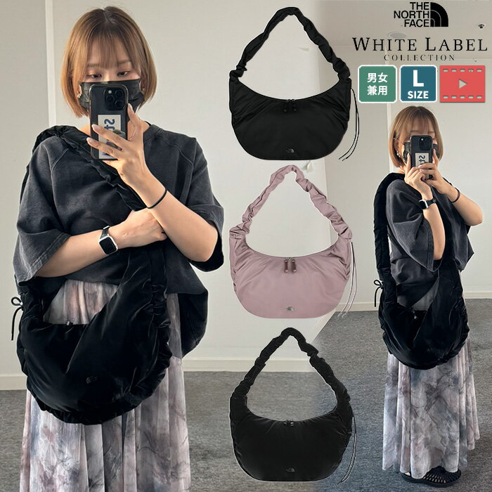 【正規品】 THE NORTH FACE ショルダーバッグ BONNEY HOBO BAG L NN2PR66 ★ NN2PR67 ☆ ハンドバッグ ロゴ ショルダーバッグ バッグ スポーティ レディース 韓国春 夏 秋 冬 韓国ファッション ノースフェイス 【関税込/送料無料】のサムネイル